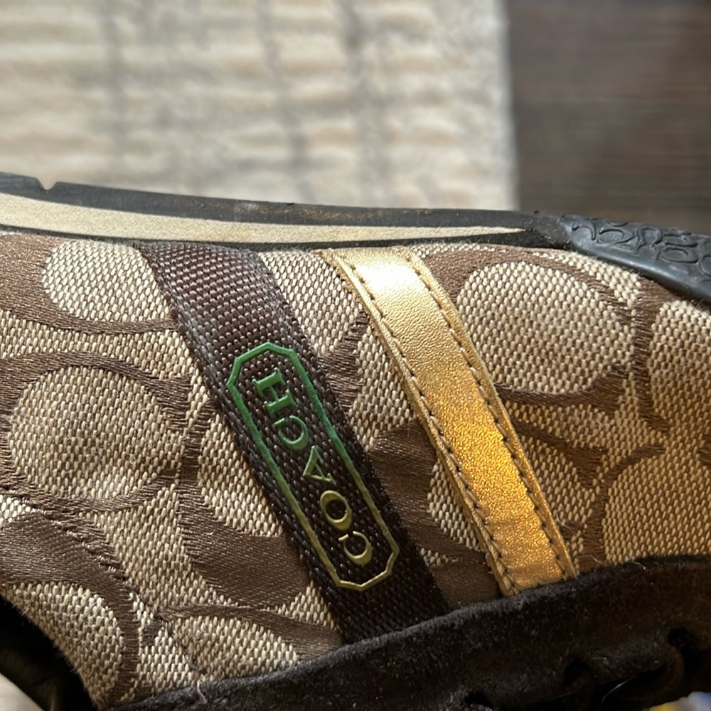 Preloved - Authentic Coach Sneakers - Size 9 - Picture 5 of 7